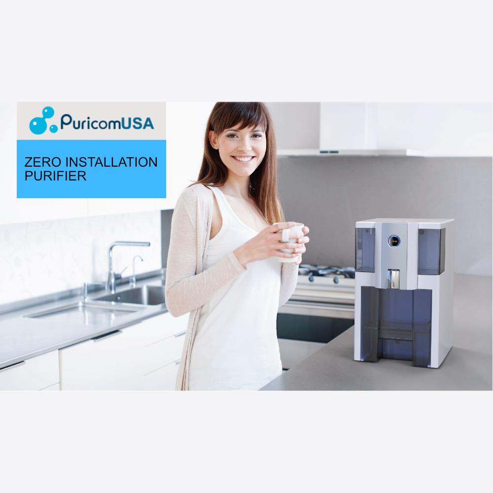 Refurbished Zero Installation Purifier Reverse Osmosis Countertop Water Filter