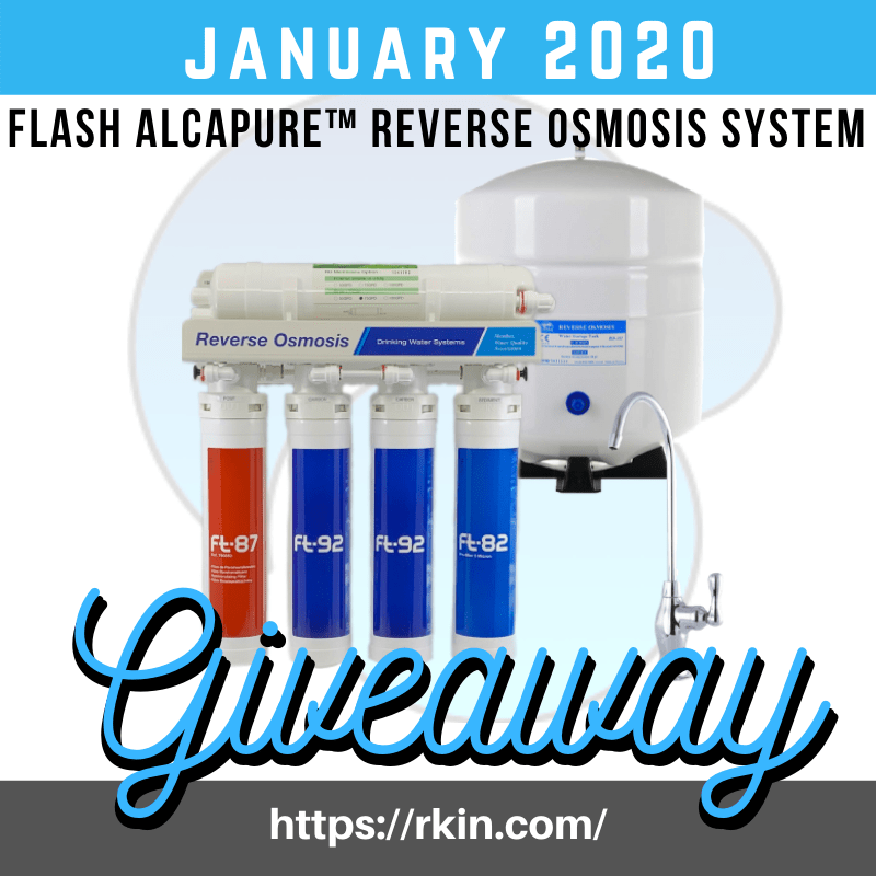 Flash AlcaPure™ Reverse Osmosis System New Year, New You Giveaway
