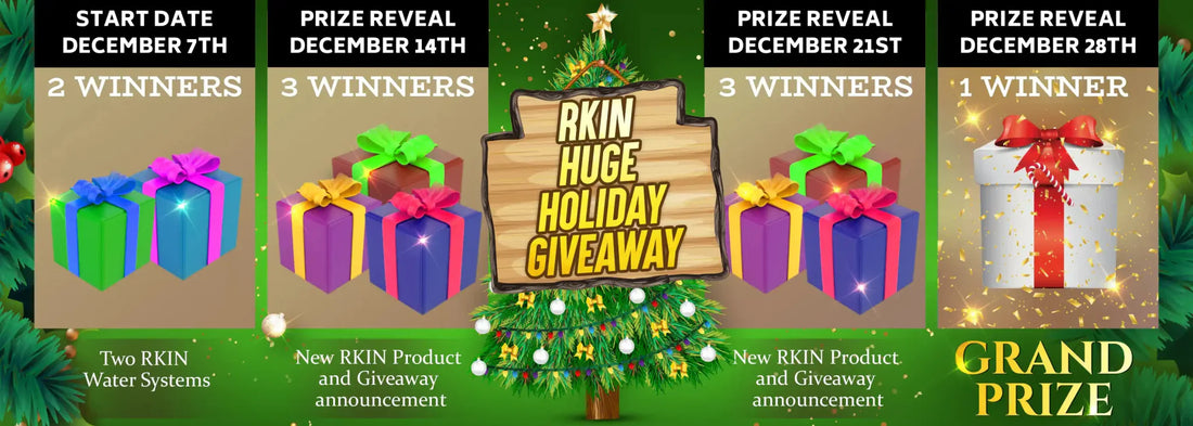 Huge RKIN 2024 Holiday Giveaway - RKIN