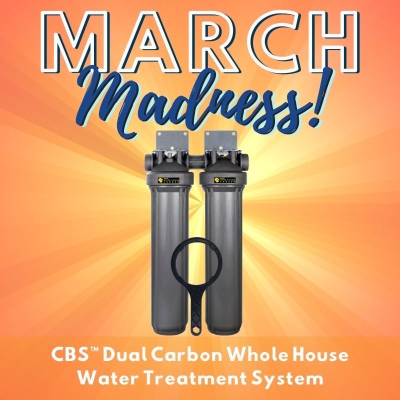 RKIN Dual Carbon Whole House Water Treatment System March Madness Giveaway