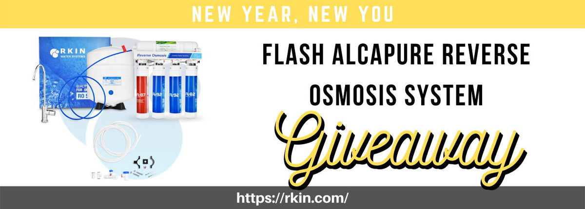 RKINⓇ New Year, New You Reverse Osmosis Water Filter Giveaway