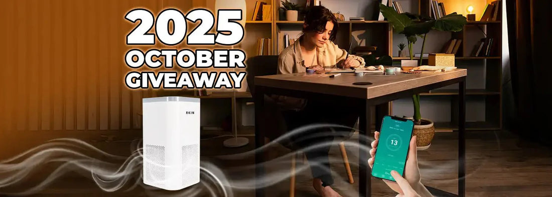 RKINⓇ October 2025 RKIN AH-14 HEPA Air Purifier Giveaway - RKIN