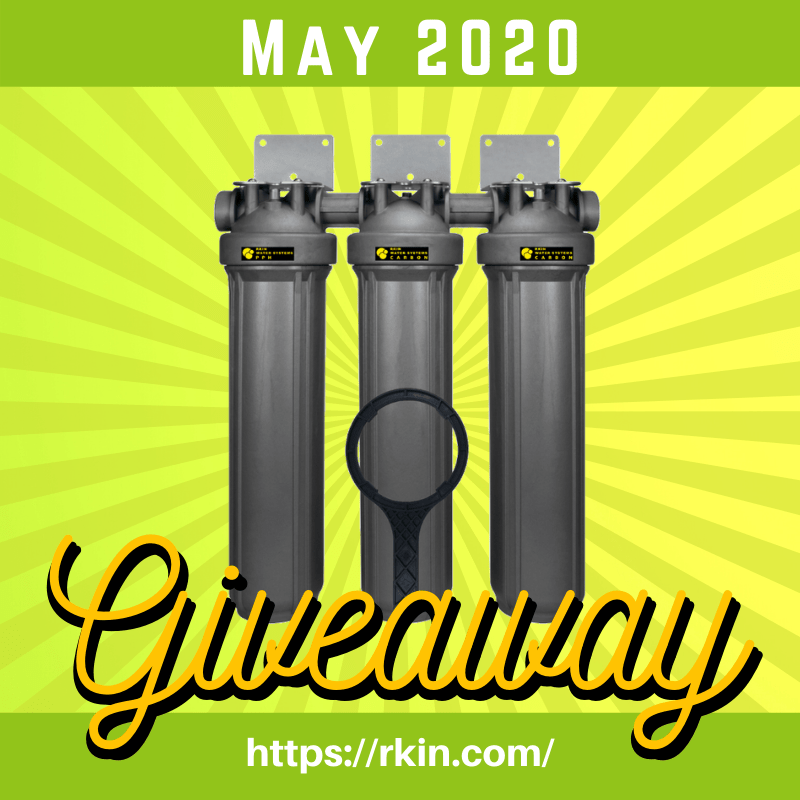 RKIN Salt-Free Water Softener with Dual Carbon Filtration Giveaway - RKIN