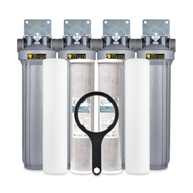CBS OnliSoft Salt-Free Water Conditioner Whole House Water Treatment System