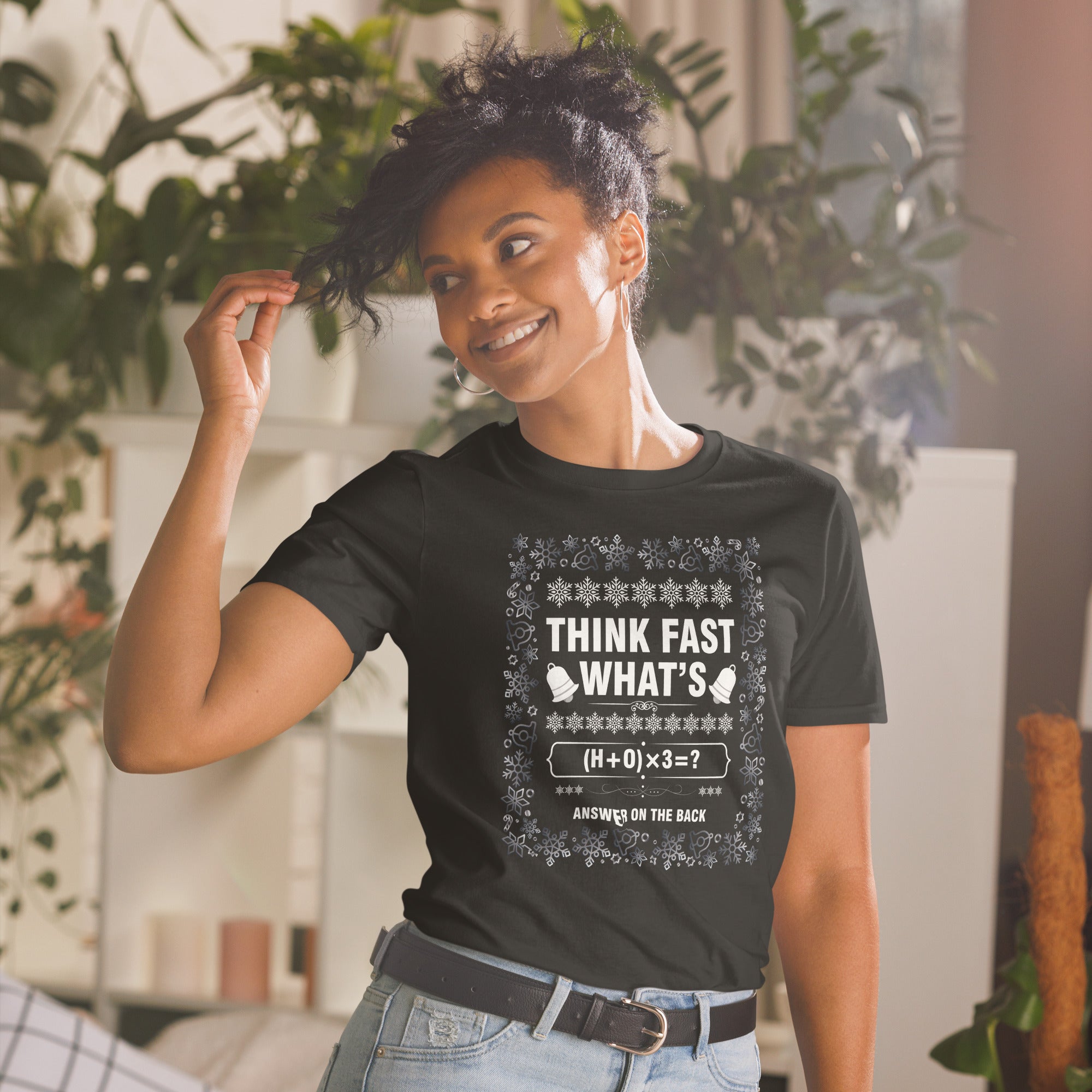 Short-Sleeve Unisex T-Shirt Think Fast #1 - RKIN