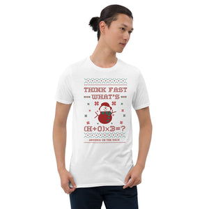 Short-Sleeve Unisex T-Shirt Think Fast #3 - RKIN
