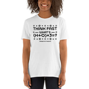 Short-Sleeve Unisex T-Shirt Think Fast #7 - RKIN