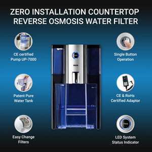 Zero Installation Purifier Countertop Reverse Osmosis Water Filter - RKIN