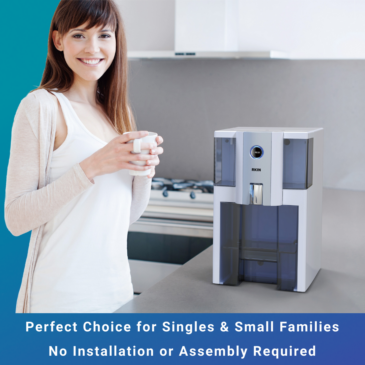 Zero Installation Purifier Countertop Reverse Osmosis Water Filter